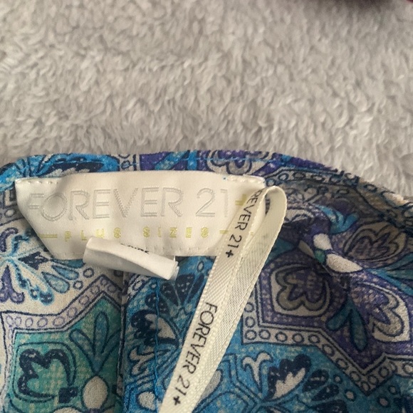 Beautiful kimono, shades of blue, 2x-3x - Picture 1 of 3